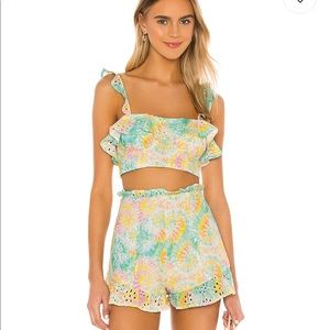 Charlotte Bralette in Tie Dye